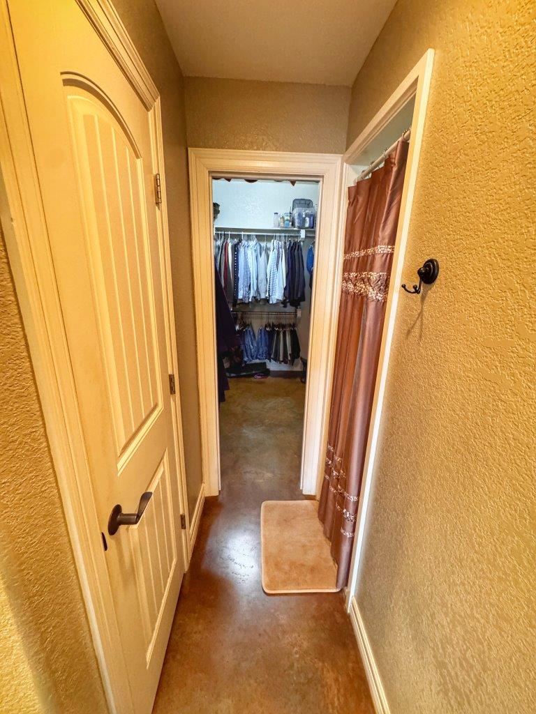 Master Closet Hall