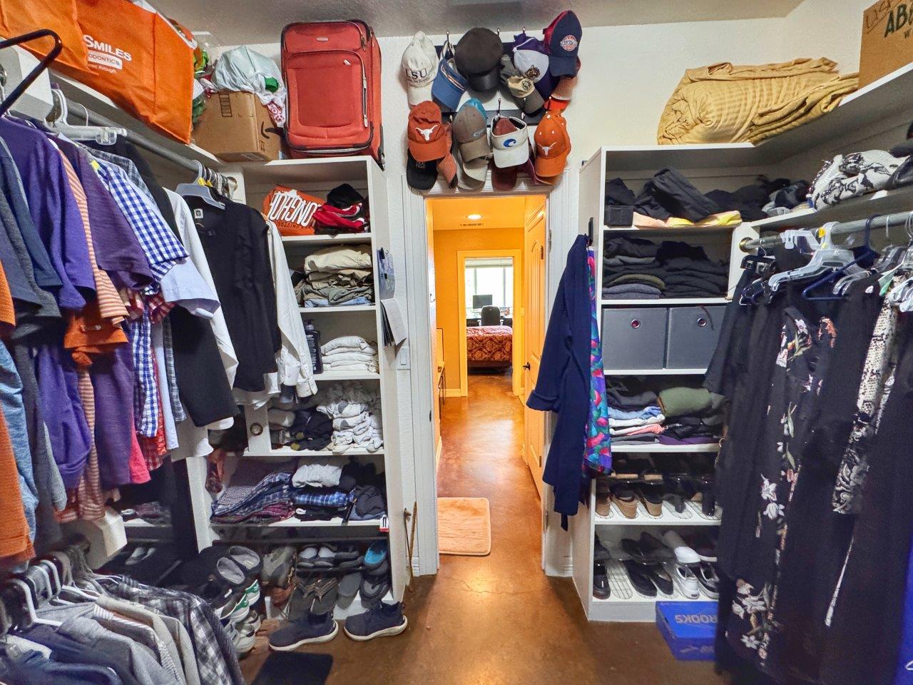 Master Closet Full