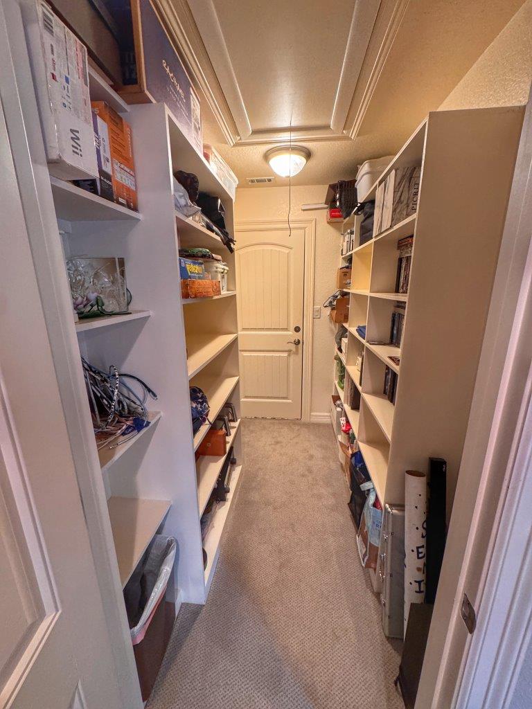 Upstairs Storage Closet